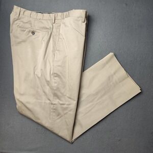 Banana Republic Pants Mens 38x32 Khaki Slim Fit Dress Manteco Italian Fabric